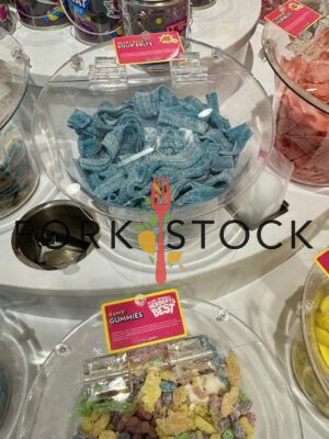 Blue Raspberry Ribbons And Rawr! Gummies At ITSUGAR Candy Store