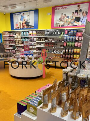 Candy On A Shelf At ITSUGAR