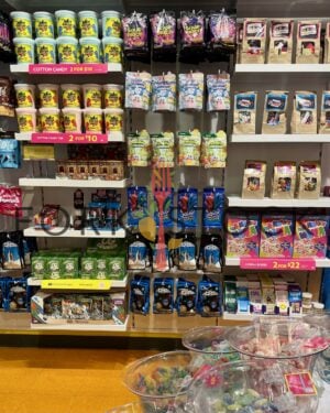 Candy On Wall Shelving At ITSugar Candy Store