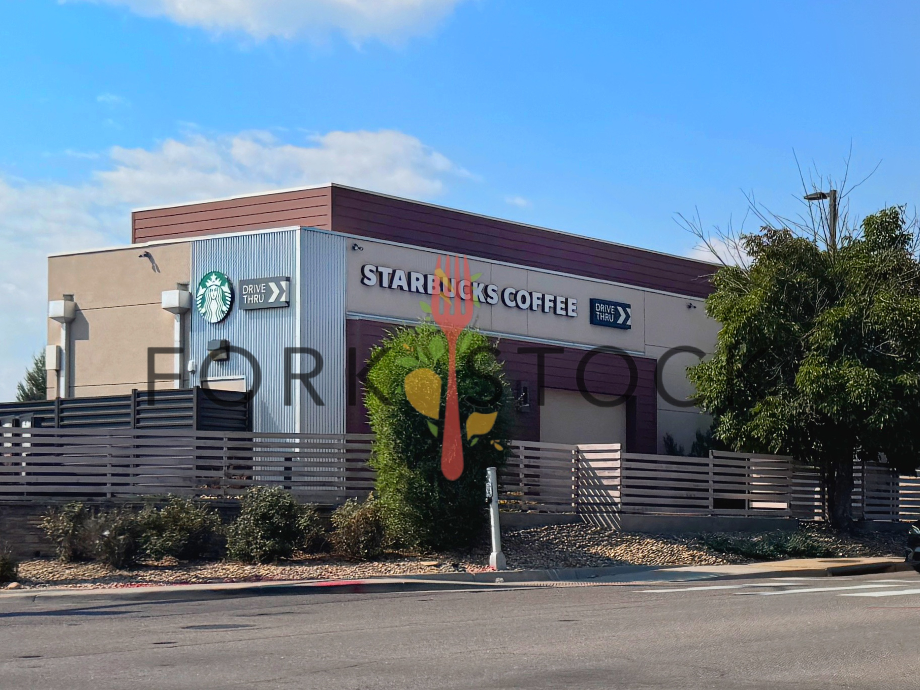 Starbucks Coffee Drive Through Store