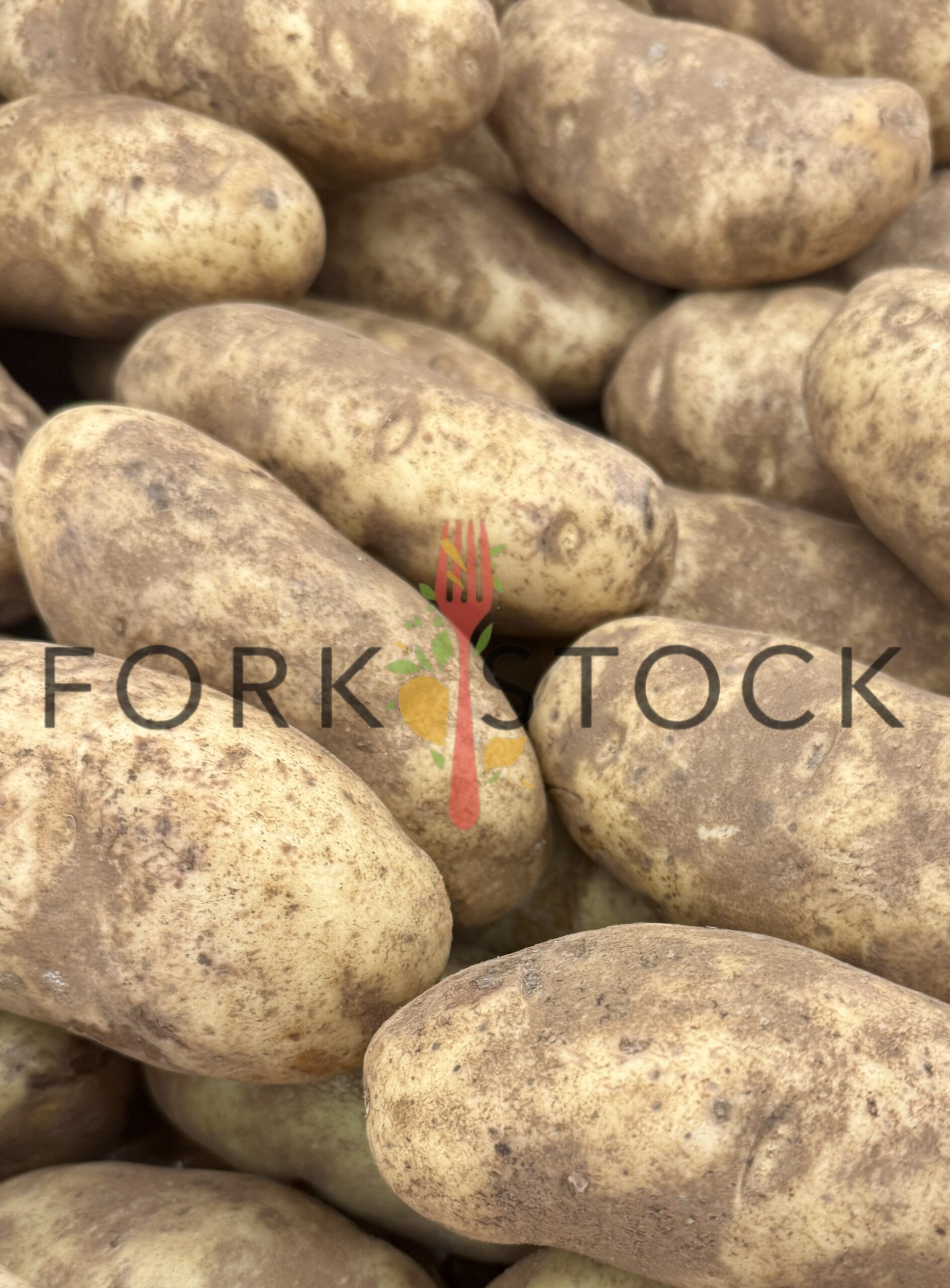 A Selection Of Russet Potatoes At A Grocery Store