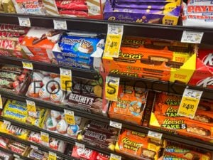 Impulse Buy Chocolate On An Isle At A Grocery Store