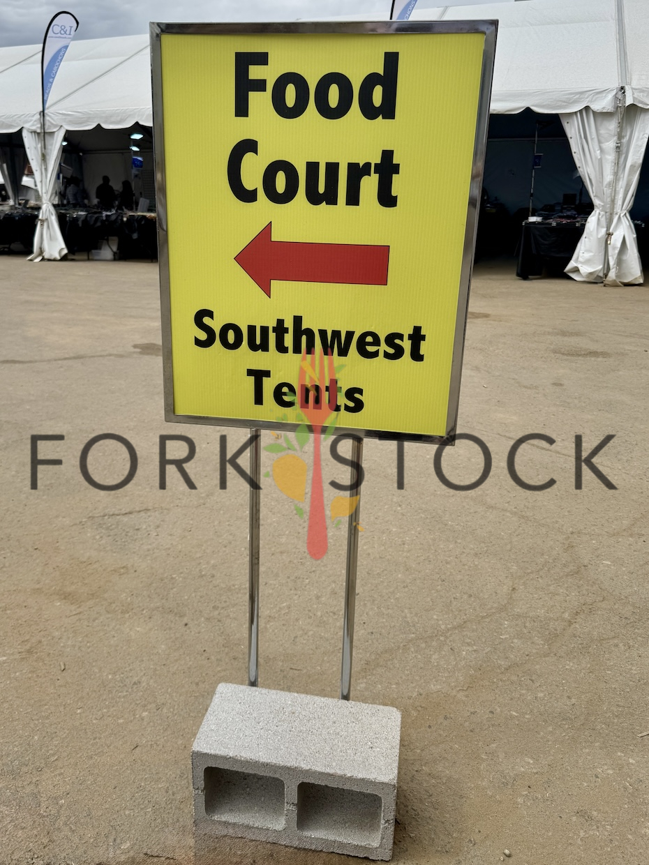 Food Court Southwest Tents Sign