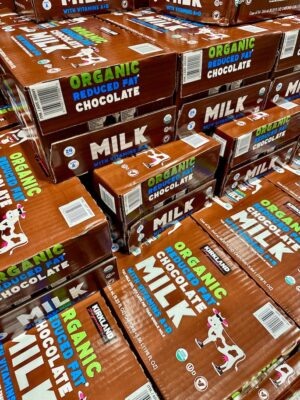 Kirkland Organic Reduced Fat Chocolate Milk