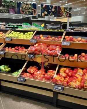 Apples On Display In A Produce Area At Target