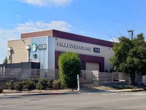 Starbucks Coffee Drive Through Store