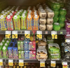 Mixed Alcohol Section At A Grocery Store