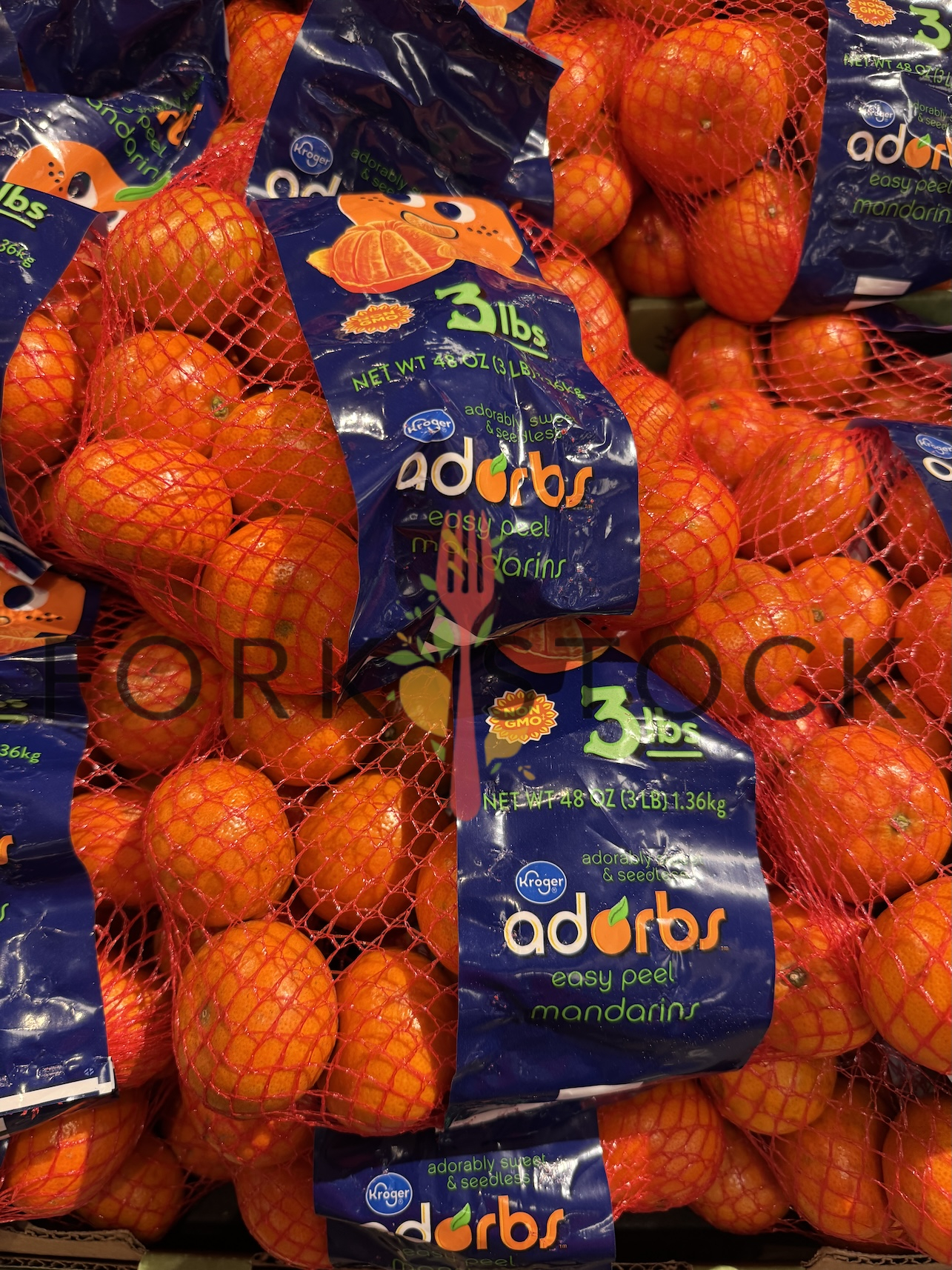 Mandarin Orange 3lb Bags At A Grocery Store