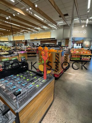 Produce And Deli Area At A Target