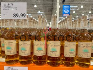 Casamigos Reposado Tequila Mexico Bottles On A Shelf
