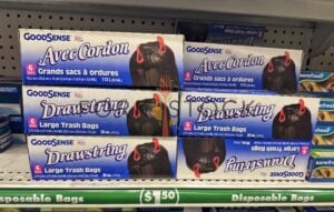 Goodsense Drawstring Large Trash Bags At A Discount Store