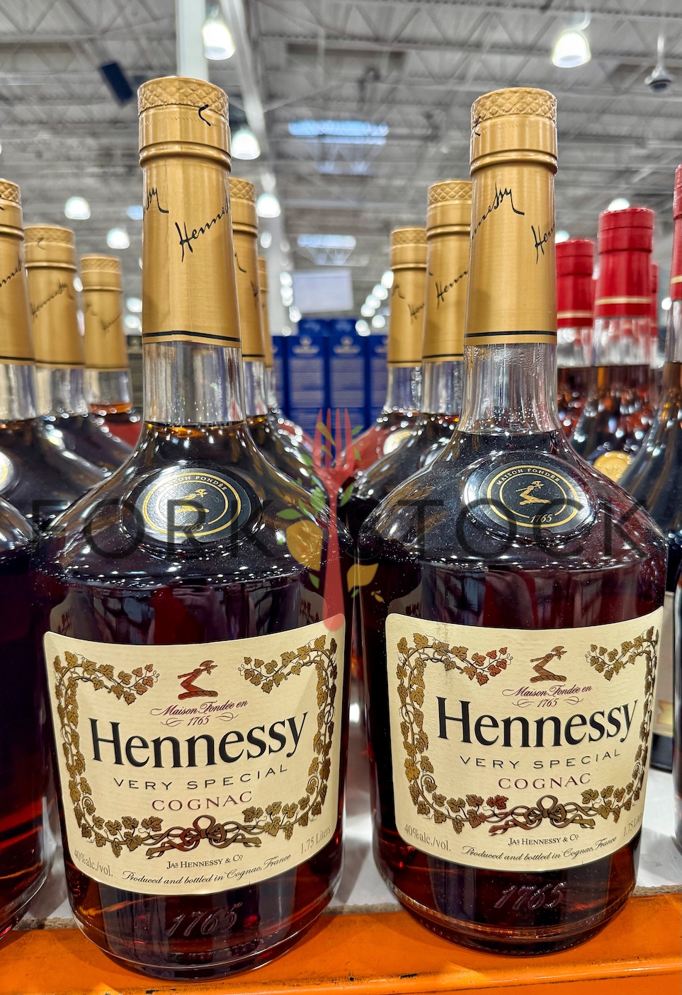 Hennessy Cognac Bottles At A Warehouse Store