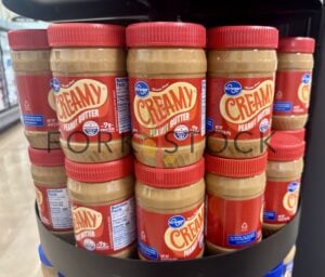 Kroger Gluten Free Creamy Peanut Butter Jars