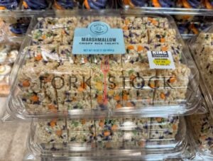Marshmallow Crispy Rice Treats At A Grocery Store