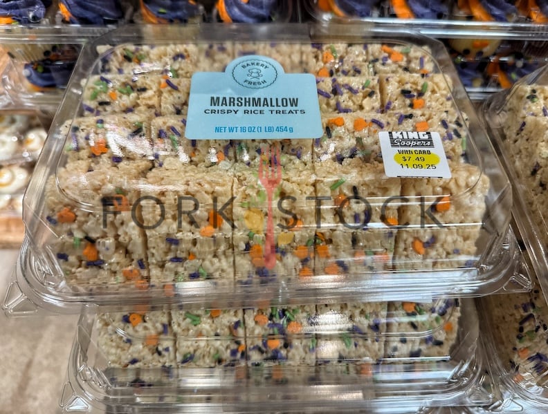 Marshmallow Crispy Rice Treats At A Grocery Store