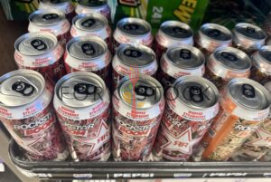 Rockstar BOOM Whipped Strawberry Cans