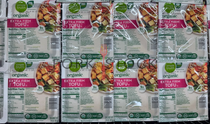 Simple Truth Organic Extra Firm Tofu Packages