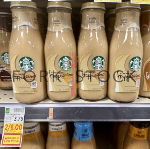 Starbucks Vanilla Caramel Frappuccino Bottled Drinks