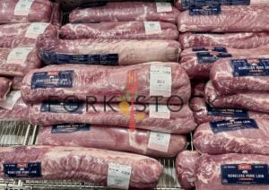 Vacuum Packed Pork Loin Boneless Meat