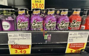 5 Hour Energy Extra Grape Drink