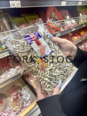 A Package Of Anchovies At A Vietnamese Market
