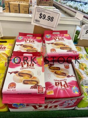 Saigon Gourmet Banh Pia Custard Hopia Sweets At A Vietnamese Market