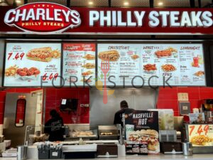 Charley's Philly Steaks Front Counter