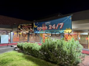 Denny's Exterior Banners 24-7 Appetizers Half Off