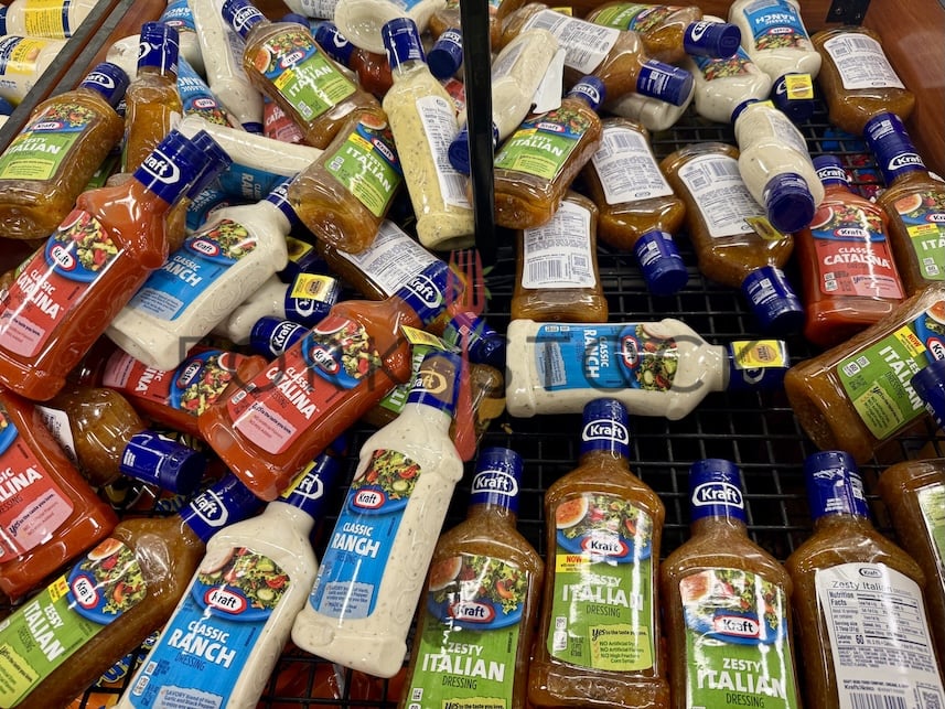 Kraft Salad Dressing Bottles