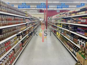 A Shopping Isle At A Vietnamese Market