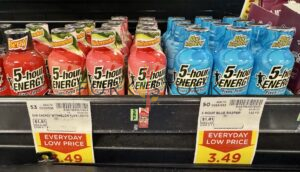 Watermelon Blue Raspberry 5 Hour Energy Bottles